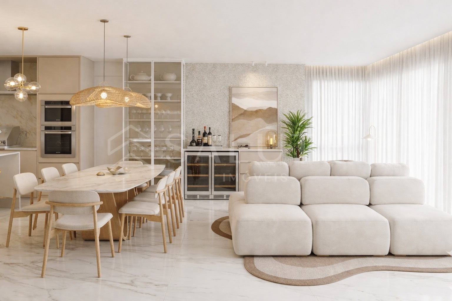 Apartamento à venda com 3 suítes no Centro