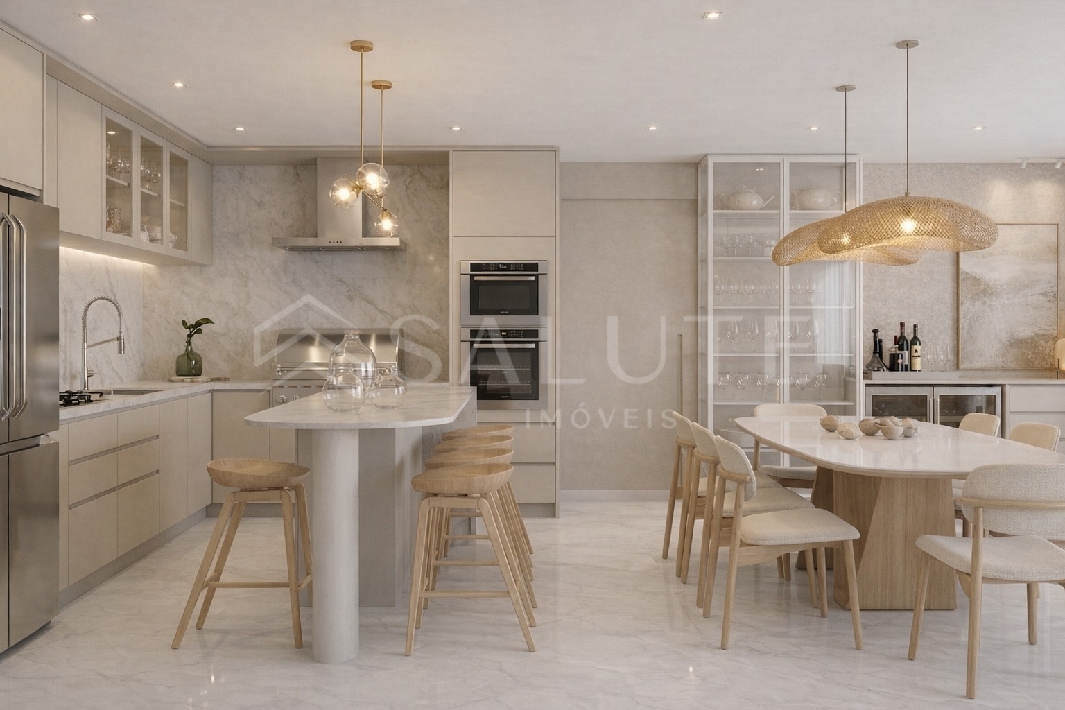 Apartamento à venda com 3 suítes no Centro