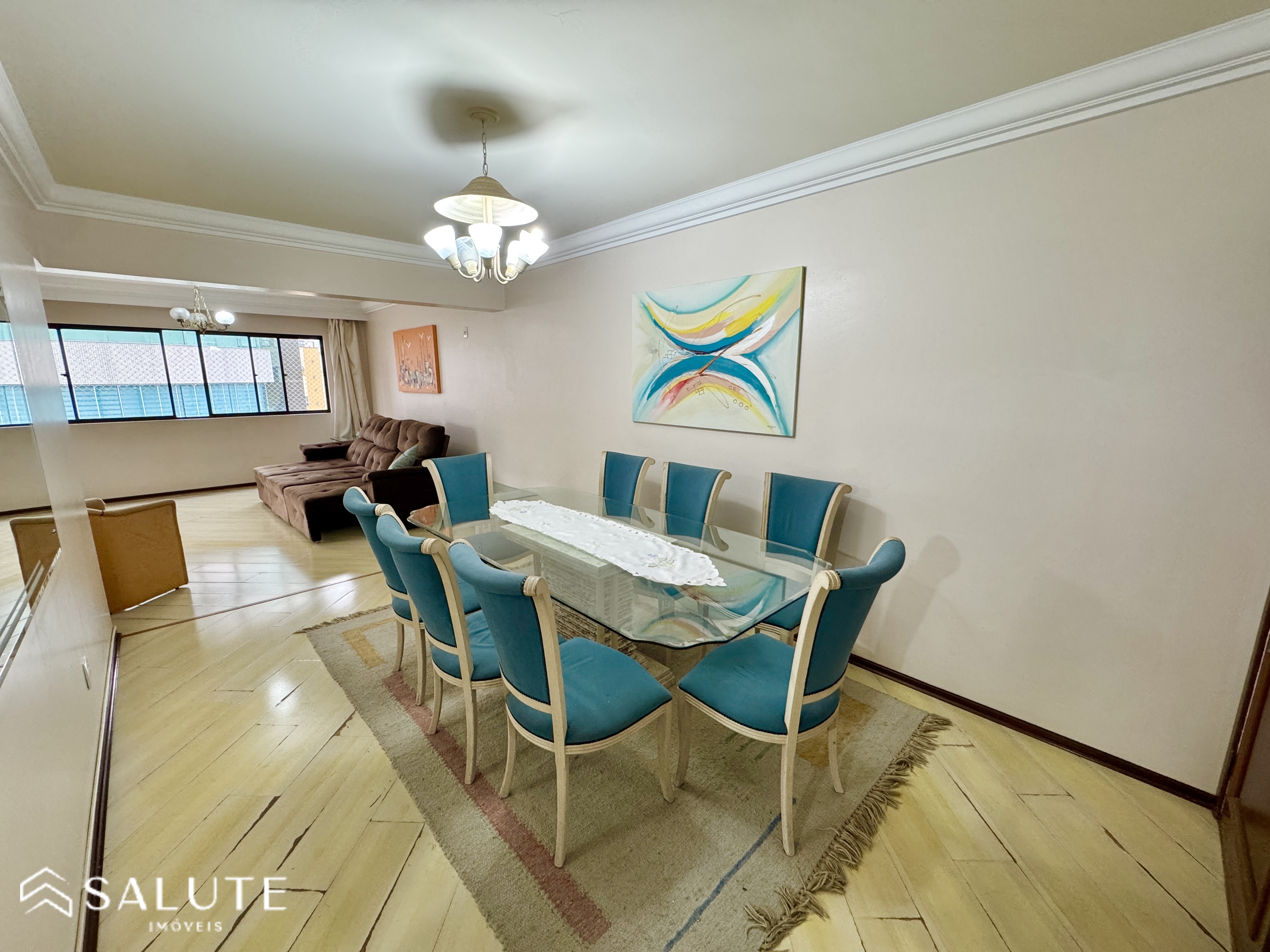Apartamento aluguel anual 3 suítes no Centro