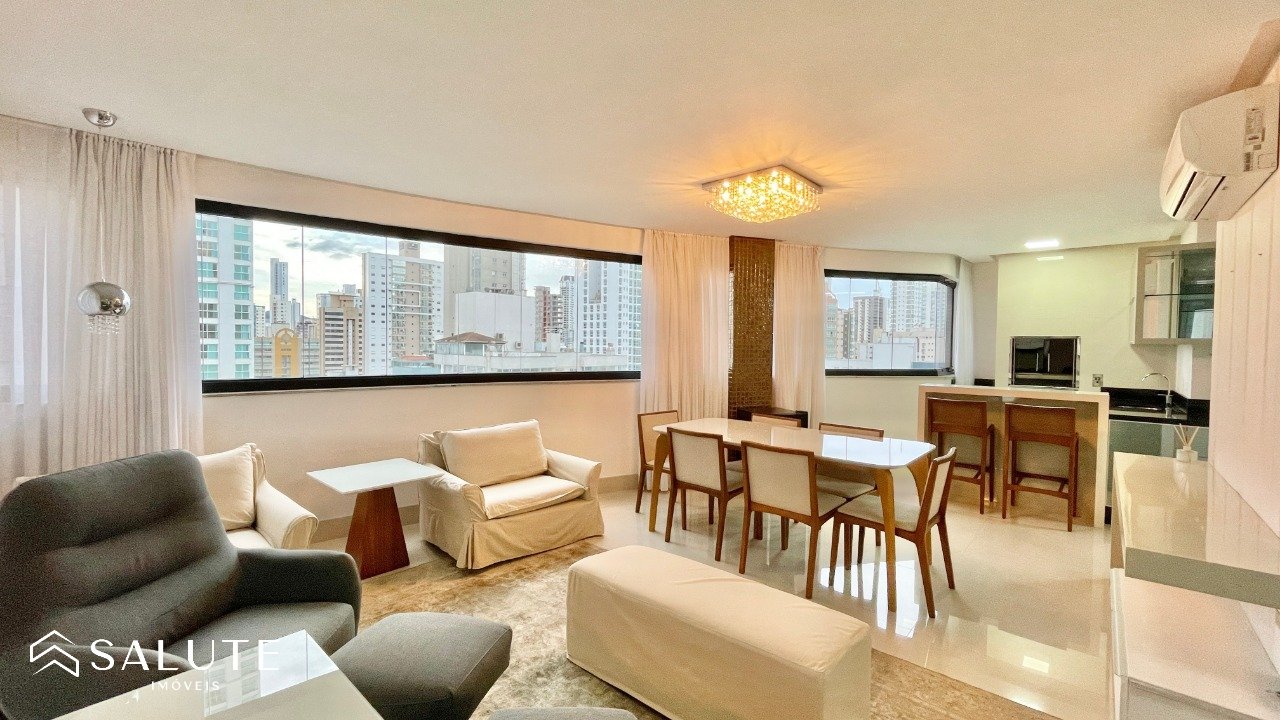 Apartamento aluguel anual 3 suítes no Centro