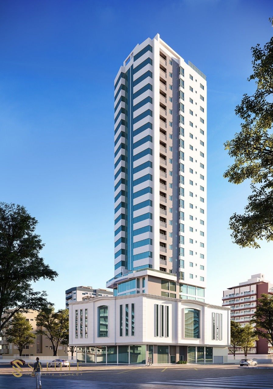 Apartamento com 4 suítes com vista mar Ed.Olimpia