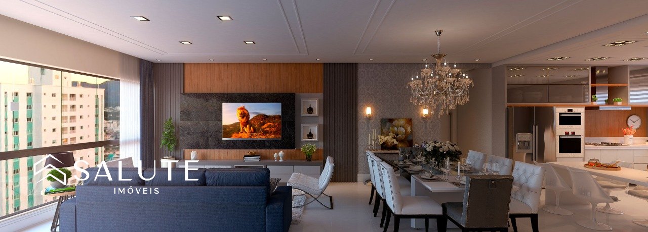 Apartamento com 4 suítes no Centro
