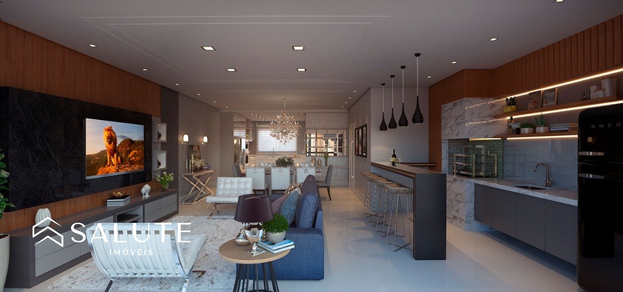 Apartamento com 4 suítes no Centro