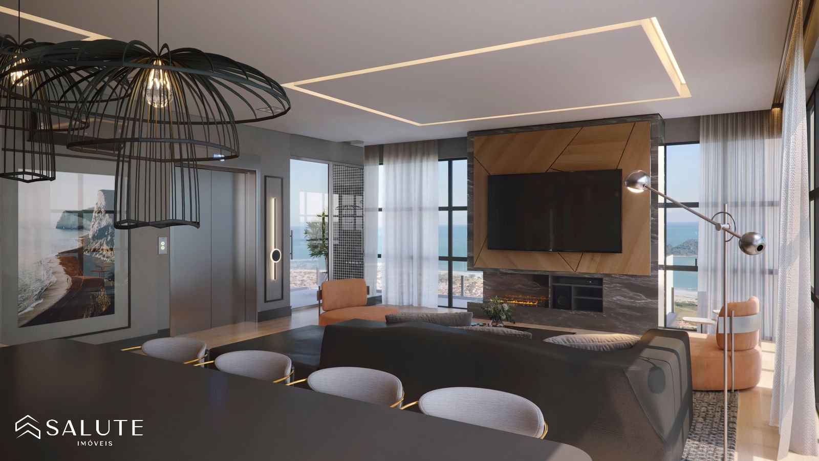 Apartamento à venda 4 Suítes no Centro