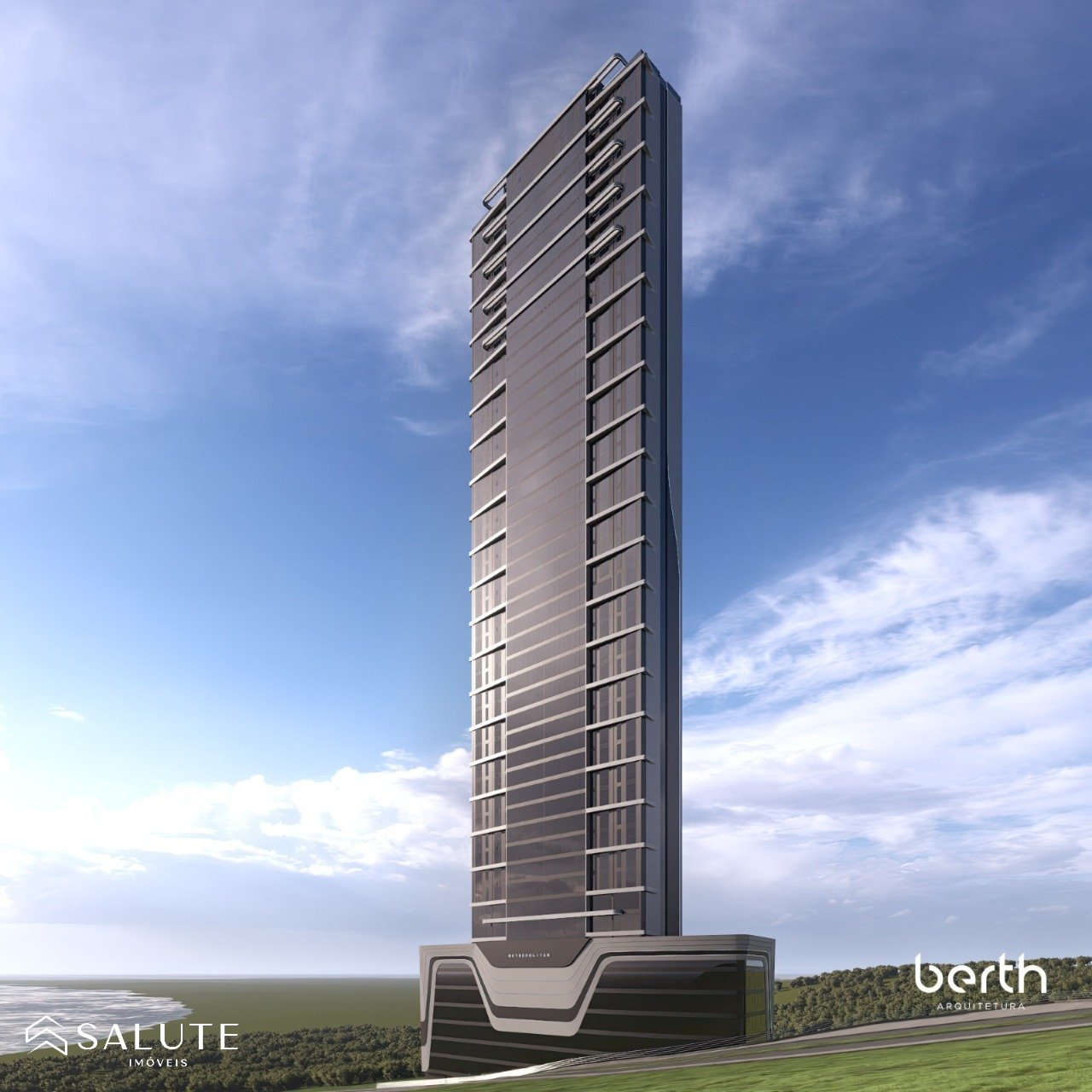 Apartamento á venda com 4 suítes na Brava