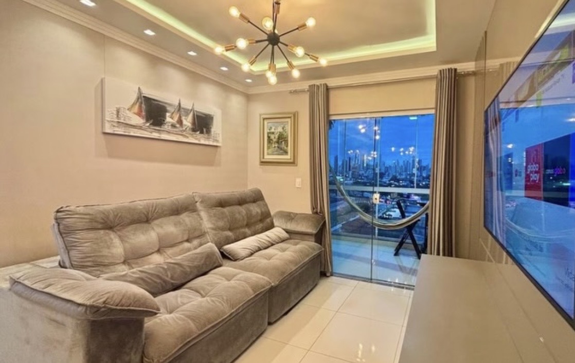 Apartamento aluguel 1 suíte e 2 dormitórios no Tabuleiro
